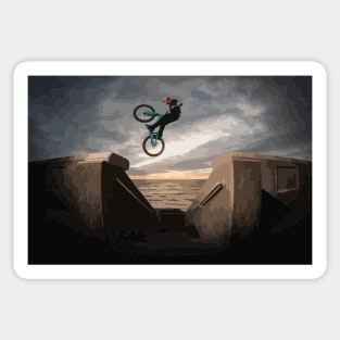 Danny Macaskill Painting Sticker